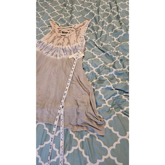 Ocean Drive Size Medium Sleeveless Tie-Dye Swing Dress - Picture 8 of 9